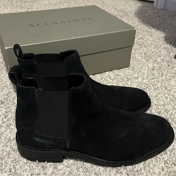 NIB All Saints Rook Chelsea Boots 10.5US/43EU - Picture 3 of 4